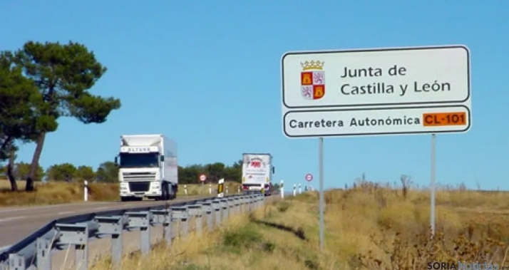 El PSOE de Ólvega insiste en solicitar medidas de seguridad vial en la CL101