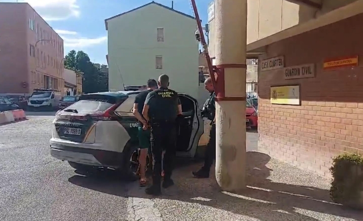 La Guardia Civil detiene a un varón que asaltó en Soria locales hosteleros en busca del dinero de tragaperras y cajas registradoras