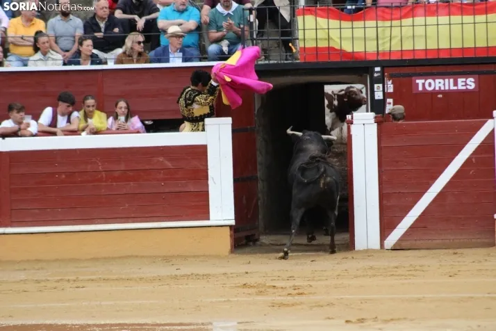 Corrida del toros del Domingo de Calderas. /Santos Gómez