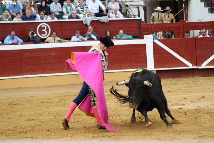 Corrida del toros del Domingo de Calderas. /Santos Gómez