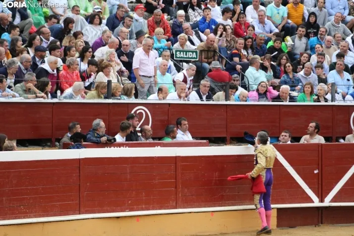 Corrida del toros del Domingo de Calderas. /Santos Gómez