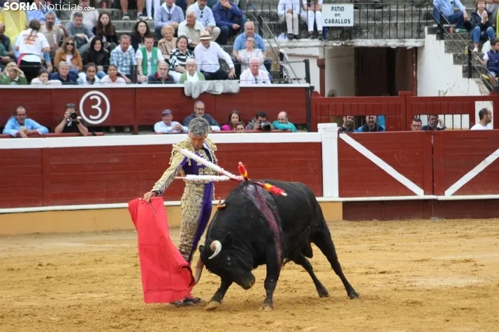 Corrida del toros del Domingo de Calderas. /Santos Gómez