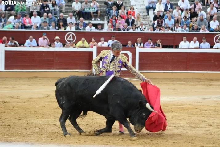 Corrida del toros del Domingo de Calderas. /Santos Gómez