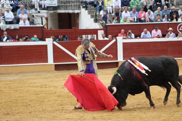 Corrida del toros del Domingo de Calderas. /Santos Gómez