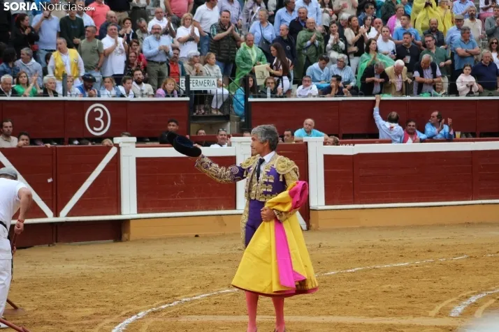 Corrida del toros del Domingo de Calderas. /Santos Gómez