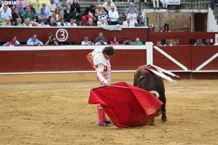 Corrida del toros del Domingo de Calderas. /Santos Gómez