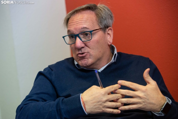 Eduardo Rubio se despide del Numancia: Si dar un paso al lado contribuye al objetivo, lo hago de frente