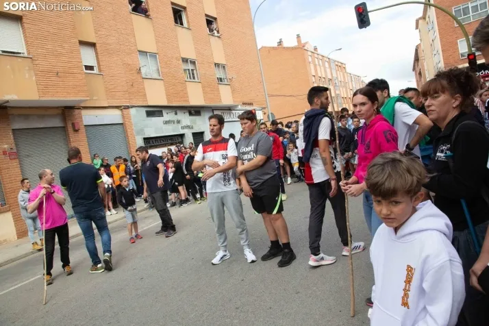 En im&aacute;genes: Los m&aacute;s peque&ntilde;os de Soria tambi&eacute;n se atreven con los encierros