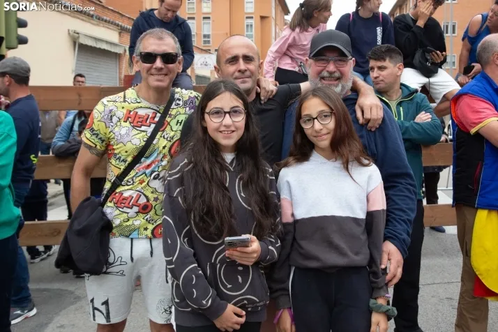 En im&aacute;genes: Los m&aacute;s peque&ntilde;os de Soria tambi&eacute;n se atreven con los encierros