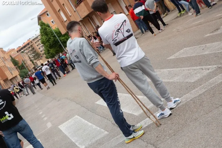 En im&aacute;genes: Los m&aacute;s peque&ntilde;os de Soria tambi&eacute;n se atreven con los encierros