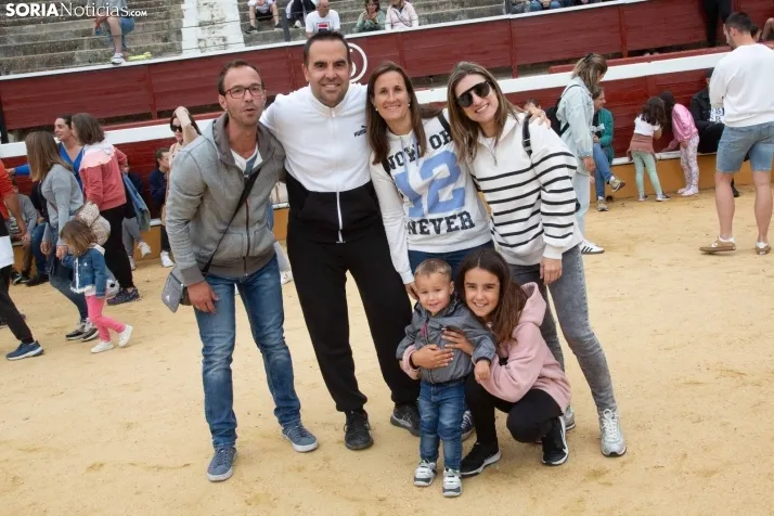 En im&aacute;genes: Los m&aacute;s peque&ntilde;os de Soria tambi&eacute;n se atreven con los encierros
