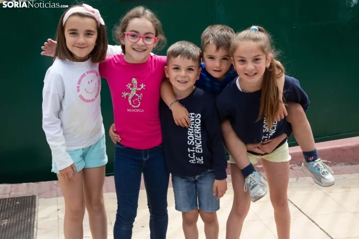 En im&aacute;genes: Los m&aacute;s peque&ntilde;os de Soria tambi&eacute;n se atreven con los encierros