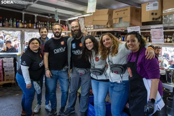 EN FOTOS | Soria brinda en los chiringuitos por el &lsquo;Desencajonamiento&rsquo; 2024