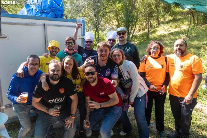 EN FOTOS | Soria brinda en los chiringuitos por el &lsquo;Desencajonamiento&rsquo; 2024