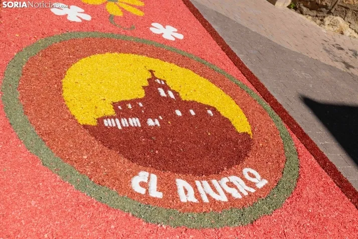 EN FOTOS | Las alfombras florales decoran las calles de San Esteban por el Corpus Christi