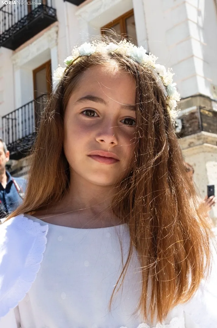 EN FOTOS | El Burgo de Osma se llena de color e ilusi&oacute;n en la procesi&oacute;n del Corpus Christi