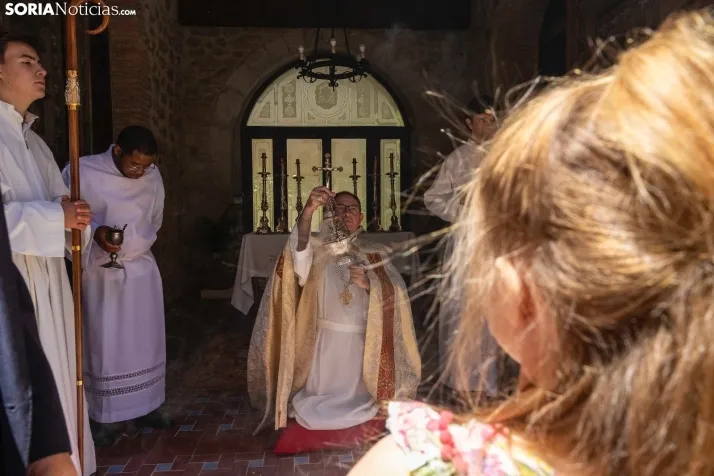 EN FOTOS | El Burgo de Osma se llena de color e ilusi&oacute;n en la procesi&oacute;n del Corpus Christi
