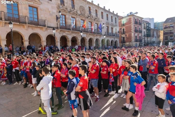 FINAL DE ASCENSO NUMANCIA PLAZA MAYOR./Viksar Fotografía