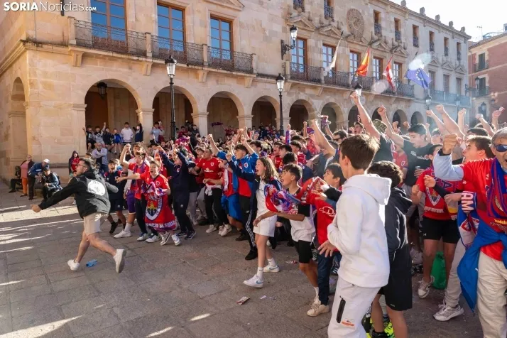 FINAL DE ASCENSO NUMANCIA PLAZA MAYOR./Viksar Fotografía