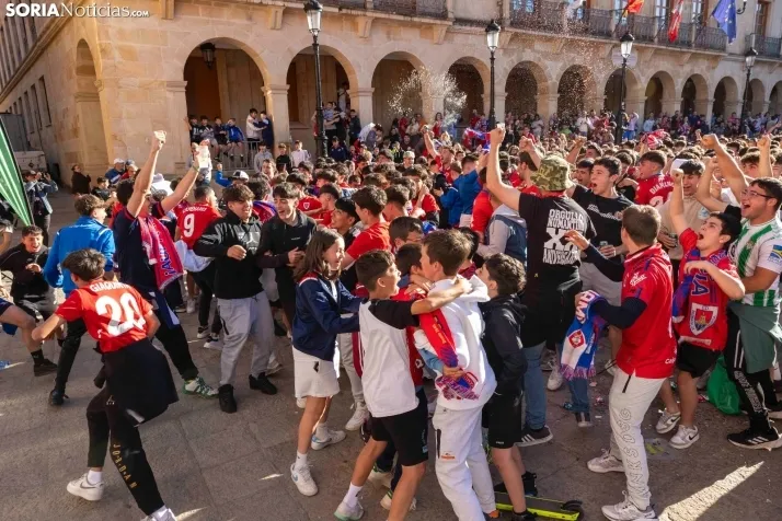 FINAL DE ASCENSO NUMANCIA PLAZA MAYOR./Viksar Fotografía