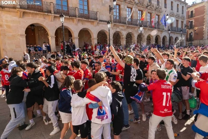 FINAL DE ASCENSO NUMANCIA PLAZA MAYOR./Viksar Fotografía