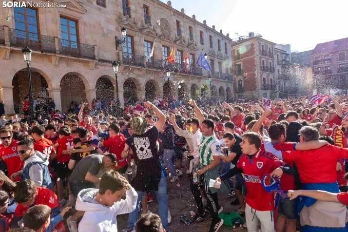 FINAL DE ASCENSO NUMANCIA PLAZA MAYOR./Viksar Fotografía