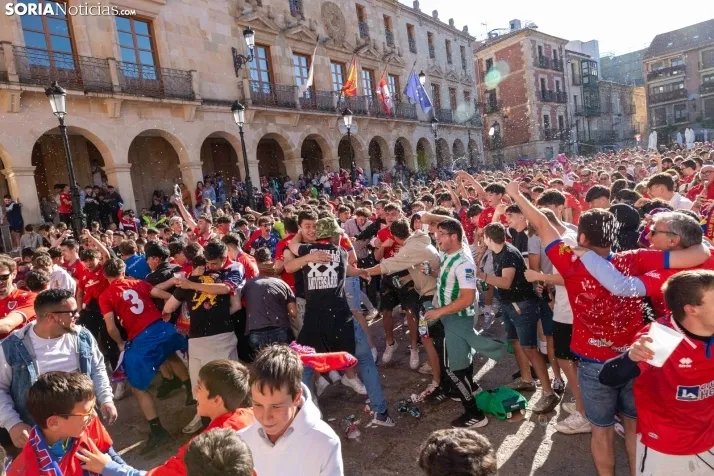 FINAL DE ASCENSO NUMANCIA PLAZA MAYOR./Viksar Fotografía