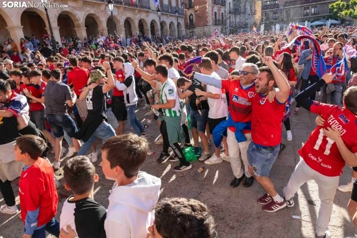 FINAL DE ASCENSO NUMANCIA PLAZA MAYOR./Viksar Fotografía