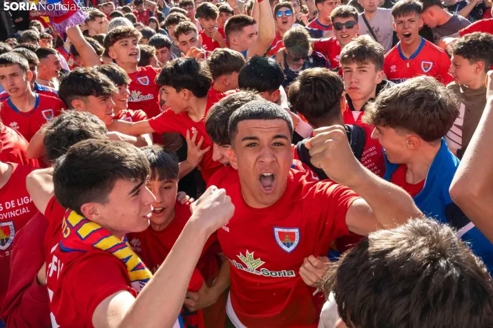 FINAL DE ASCENSO NUMANCIA PLAZA MAYOR./Viksar Fotografía