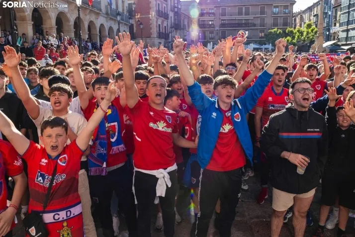 FINAL DE ASCENSO NUMANCIA PLAZA MAYOR./Viksar Fotografía