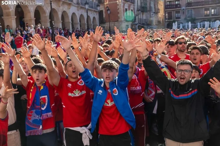 FINAL DE ASCENSO NUMANCIA PLAZA MAYOR./Viksar Fotografía