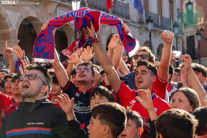 FINAL DE ASCENSO NUMANCIA PLAZA MAYOR./Viksar Fotografía