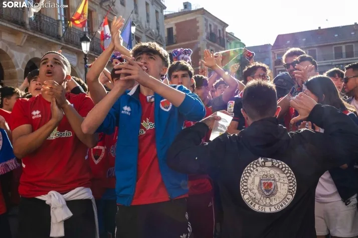 FINAL DE ASCENSO NUMANCIA PLAZA MAYOR./Viksar Fotografía
