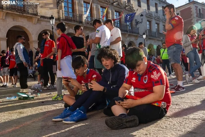 FINAL DE ASCENSO NUMANCIA PLAZA MAYOR./Viksar Fotografía