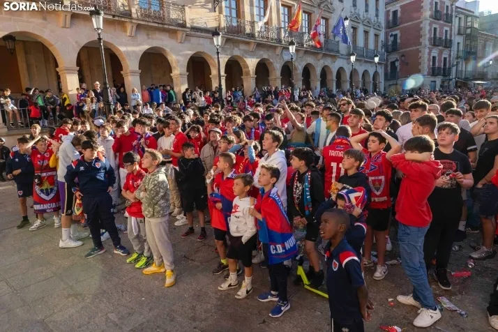 FINAL DE ASCENSO NUMANCIA PLAZA MAYOR./Viksar Fotografía