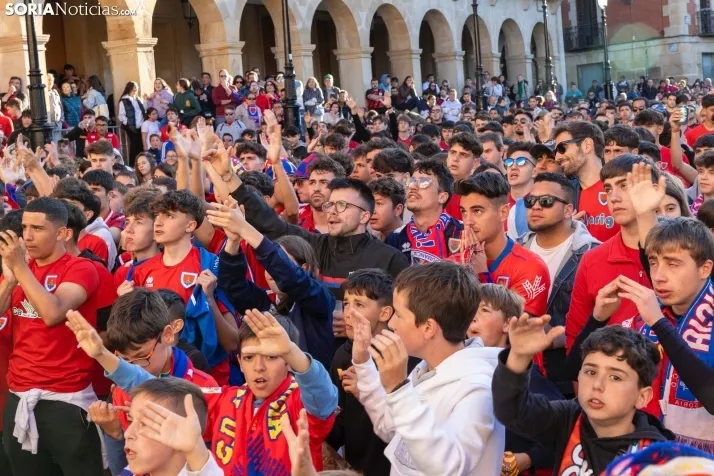 FINAL DE ASCENSO NUMANCIA PLAZA MAYOR./Viksar Fotografía