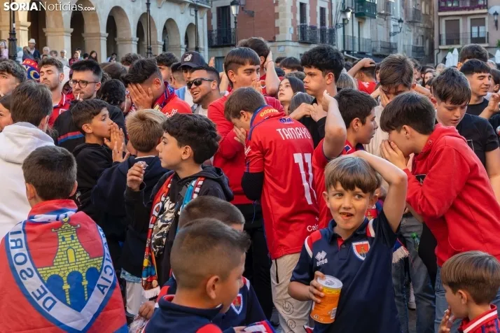 FINAL DE ASCENSO NUMANCIA PLAZA MAYOR./Viksar Fotografía
