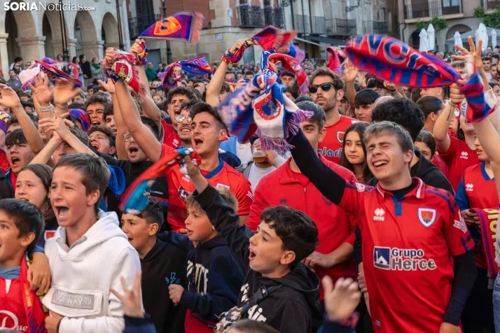 FINAL DE ASCENSO NUMANCIA PLAZA MAYOR./Viksar Fotografía