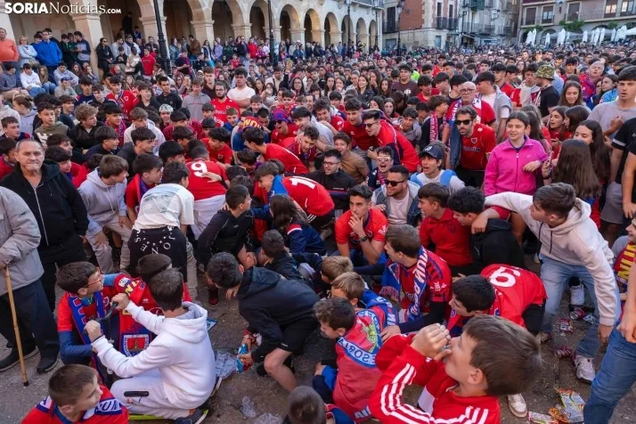 FINAL DE ASCENSO NUMANCIA PLAZA MAYOR./Viksar Fotografía