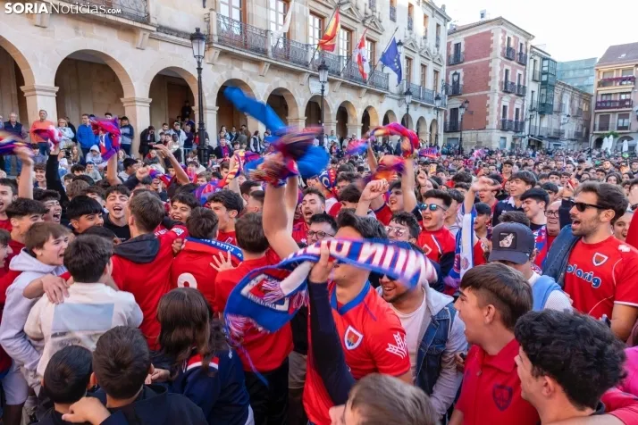 FINAL DE ASCENSO NUMANCIA PLAZA MAYOR./Viksar Fotografía