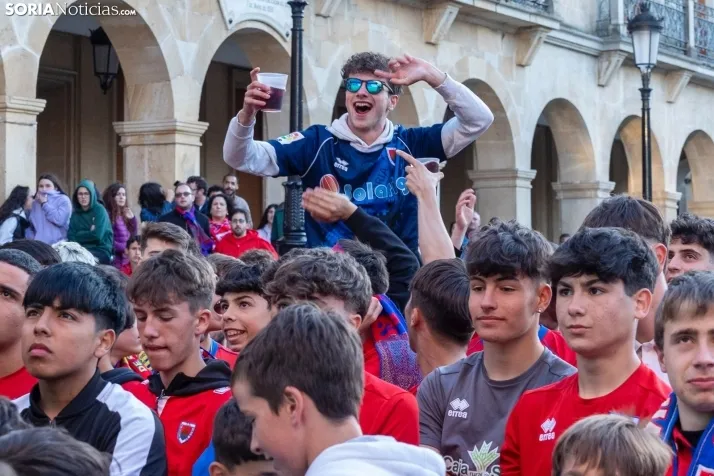 FINAL DE ASCENSO NUMANCIA PLAZA MAYOR./Viksar Fotografía