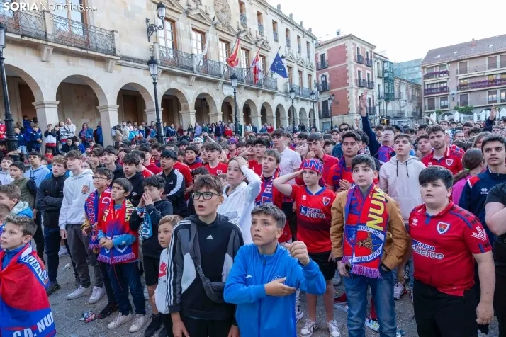 FINAL DE ASCENSO NUMANCIA PLAZA MAYOR./Viksar Fotografía