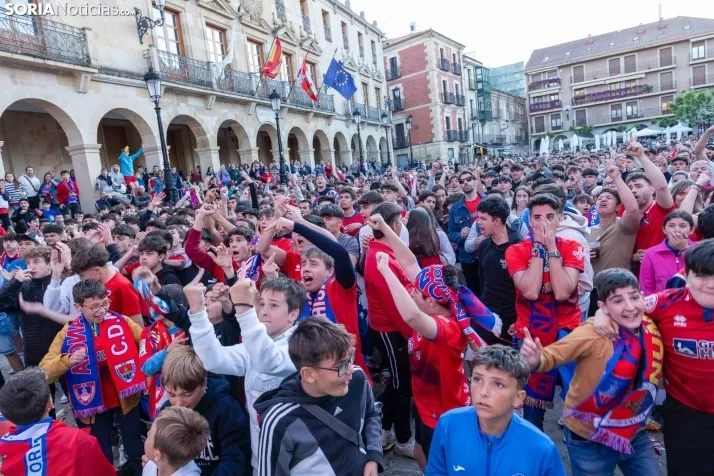 FINAL DE ASCENSO NUMANCIA PLAZA MAYOR./Viksar Fotografía