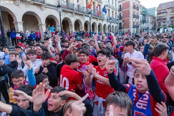 FINAL DE ASCENSO NUMANCIA PLAZA MAYOR./Viksar Fotografía