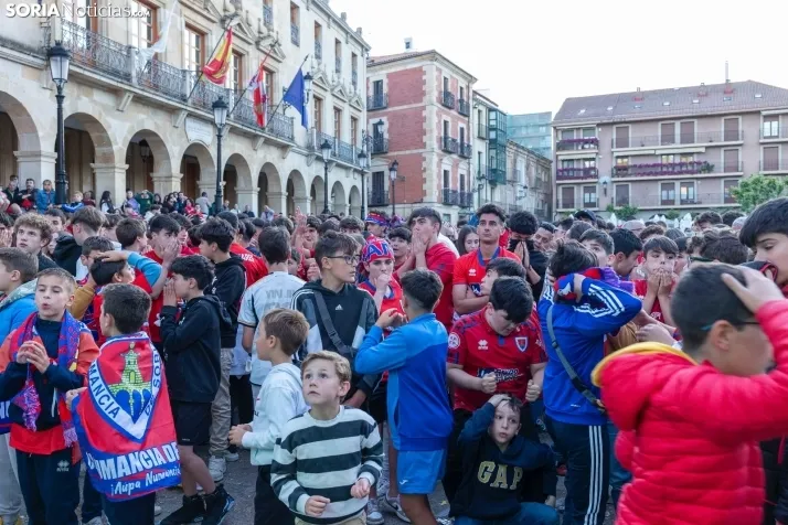 FINAL DE ASCENSO NUMANCIA PLAZA MAYOR./Viksar Fotografía