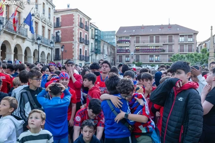 FINAL DE ASCENSO NUMANCIA PLAZA MAYOR./Viksar Fotografía
