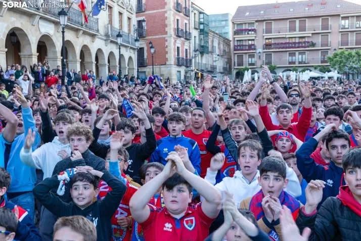 FINAL DE ASCENSO NUMANCIA PLAZA MAYOR./Viksar Fotografía