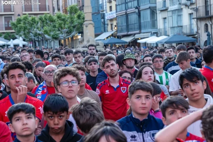FINAL DE ASCENSO NUMANCIA PLAZA MAYOR./Viksar Fotografía