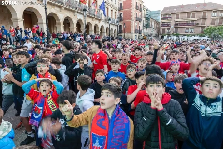 FINAL DE ASCENSO NUMANCIA PLAZA MAYOR./Viksar Fotografía