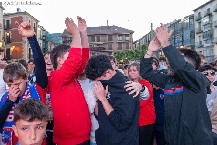 FINAL DE ASCENSO NUMANCIA PLAZA MAYOR./Viksar Fotografía